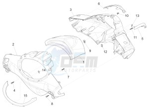 Fly 150 4T 3V ie (USA) drawing Handlebars coverages