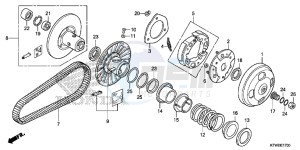 SH300RE SH300RE UK - (E) drawing DRIVEN FACE