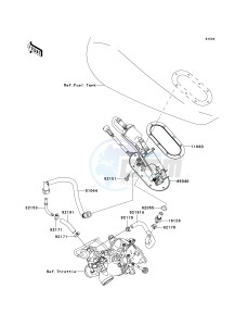 VN 1500 B [VULCAN 88 SE] (B1-B3) N6F drawing FUEL PUMP