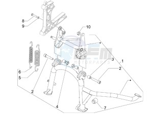 MP3 500 (USA) drawing Stand