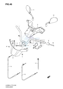 UH200 ABS BURGMAN EU drawing HANDLEBAR