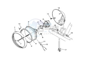 XVS DRAG STAR 650 drawing HEADLIGHT MY00