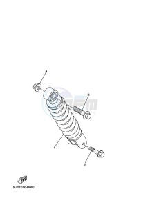 ED06 drawing REAR ARM & SUSPENSION