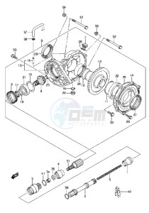 LT-A750X drawing FINAL BEVEL GEAR (REAR)