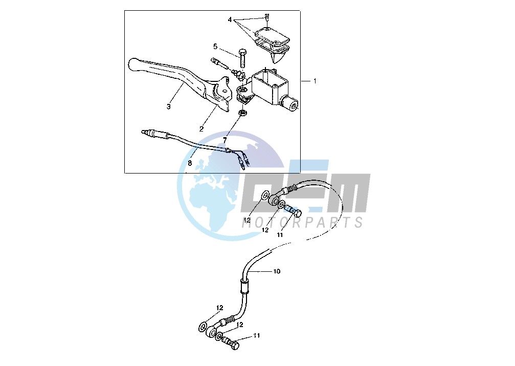 FRONT MASTER CYLINDER