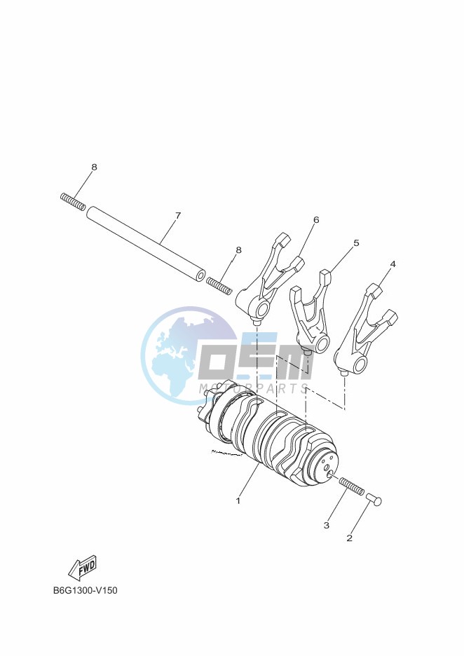 SHIFT CAM & FORK