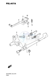 GSX-1300R ABS HAYABUSA EU drawing STAND