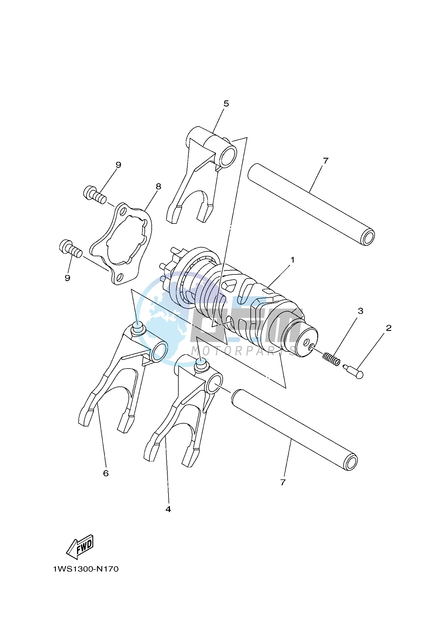 SHIFT CAM & FORK