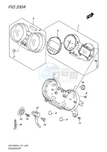 GSF-1250S ABS BANDIT EU drawing SPEEDOMETER