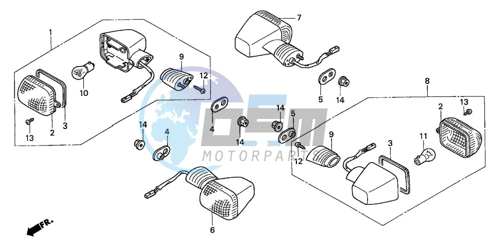 WINKER (CBR600F4-CM)