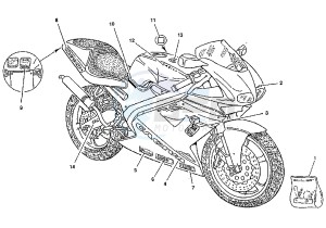 MITO EVOL.125 drawing LABEL COLOR “B”