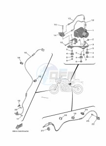 XSR900 MTM890 (BEA7) drawing ELECTRICAL 3