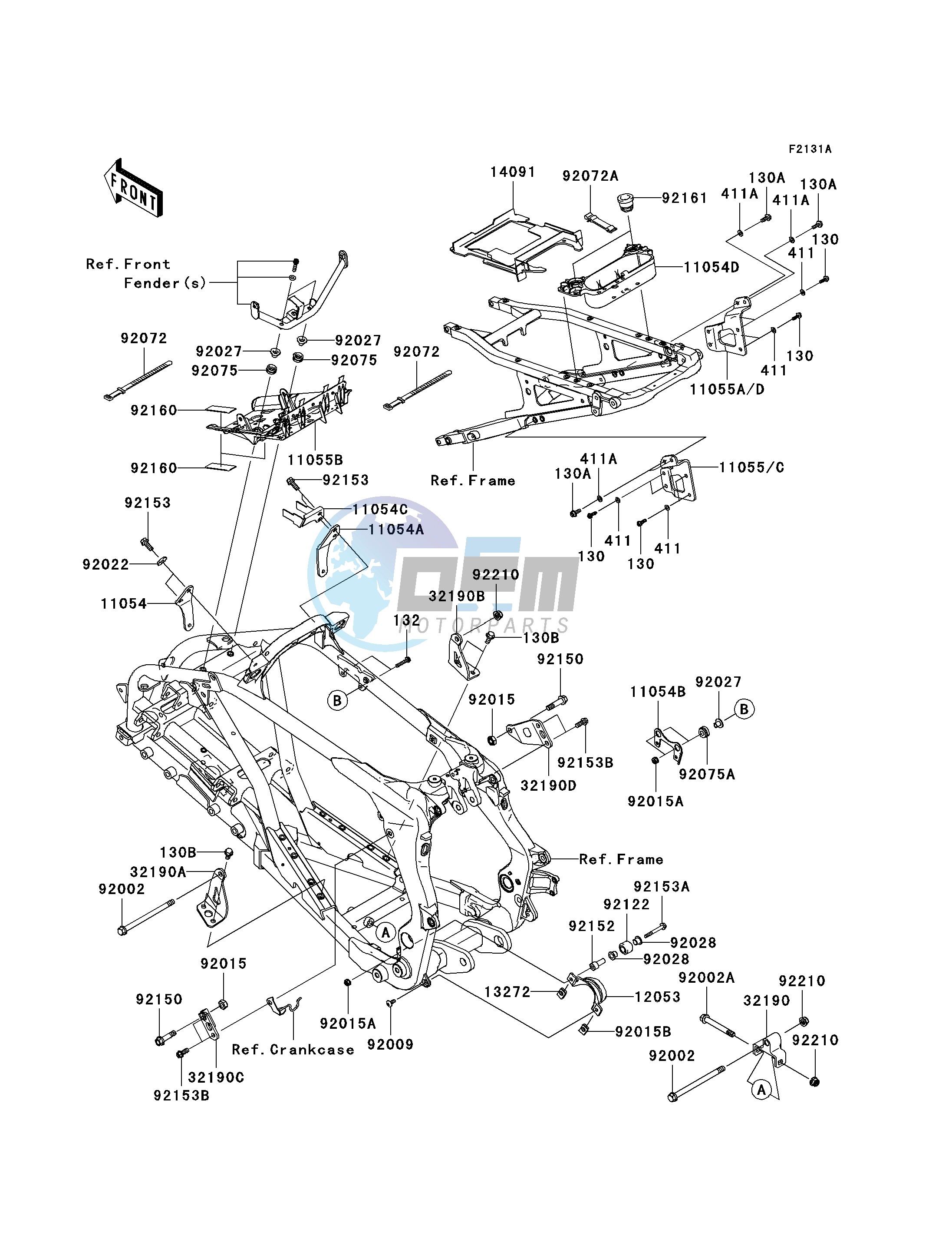 FRAME FITTINGS -- B9F_B9FB- -