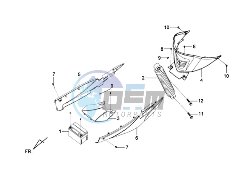 REAR SUSPENSION - COWLING