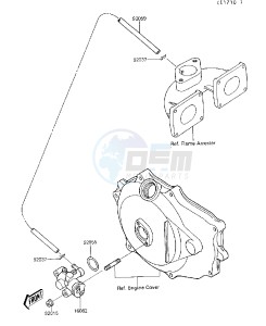 JB 650 A [JET MATE] (A1-A2) [JET MATE] drawing OIL PUMP