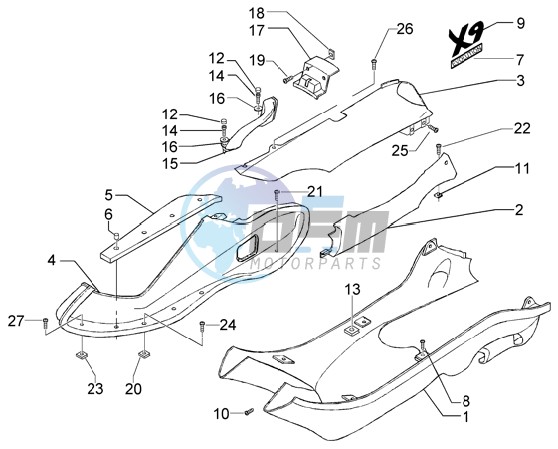 Side coverings-Spoiler