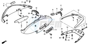 SRX50 drawing BODY COVER