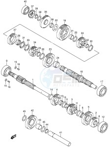 LT-F500F (P28-P33) drawing TRANSMISSION (1)