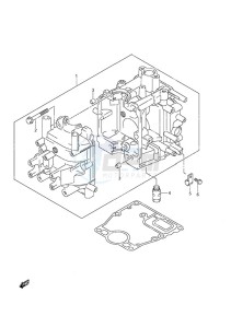 DF 9.9A drawing Cylinder Block