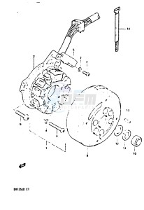 DR125S (Z-D) drawing MAGNETO (E2, E4, E15, E17, E18, E21, E22, E25, E26)