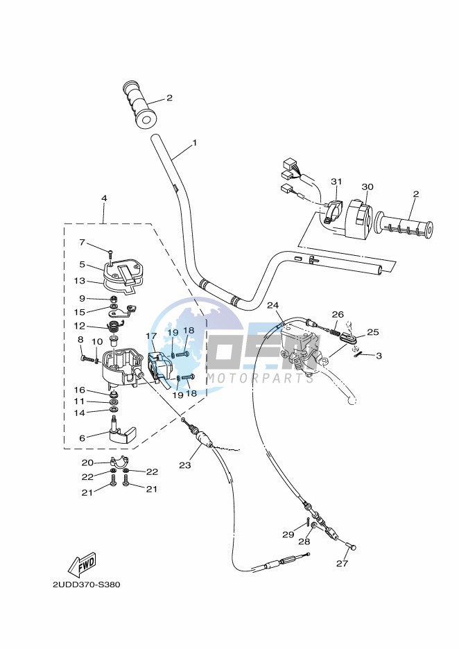 STEERING HANDLE & CABLE