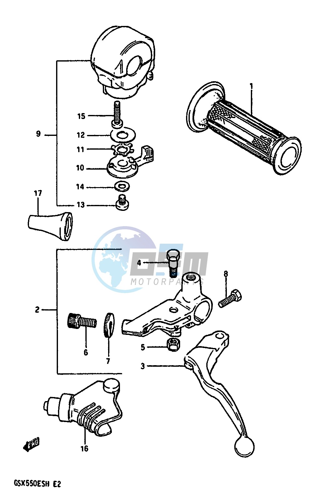 LEFT HANDLE SWITCH