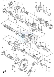 LT-A500F (E3-E28) drawing TRANSMISSION (2)(MODEL Y)