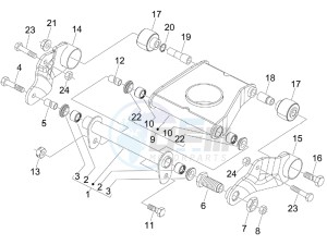 MP3 400 ie mic (USA) USA drawing Swinging arm