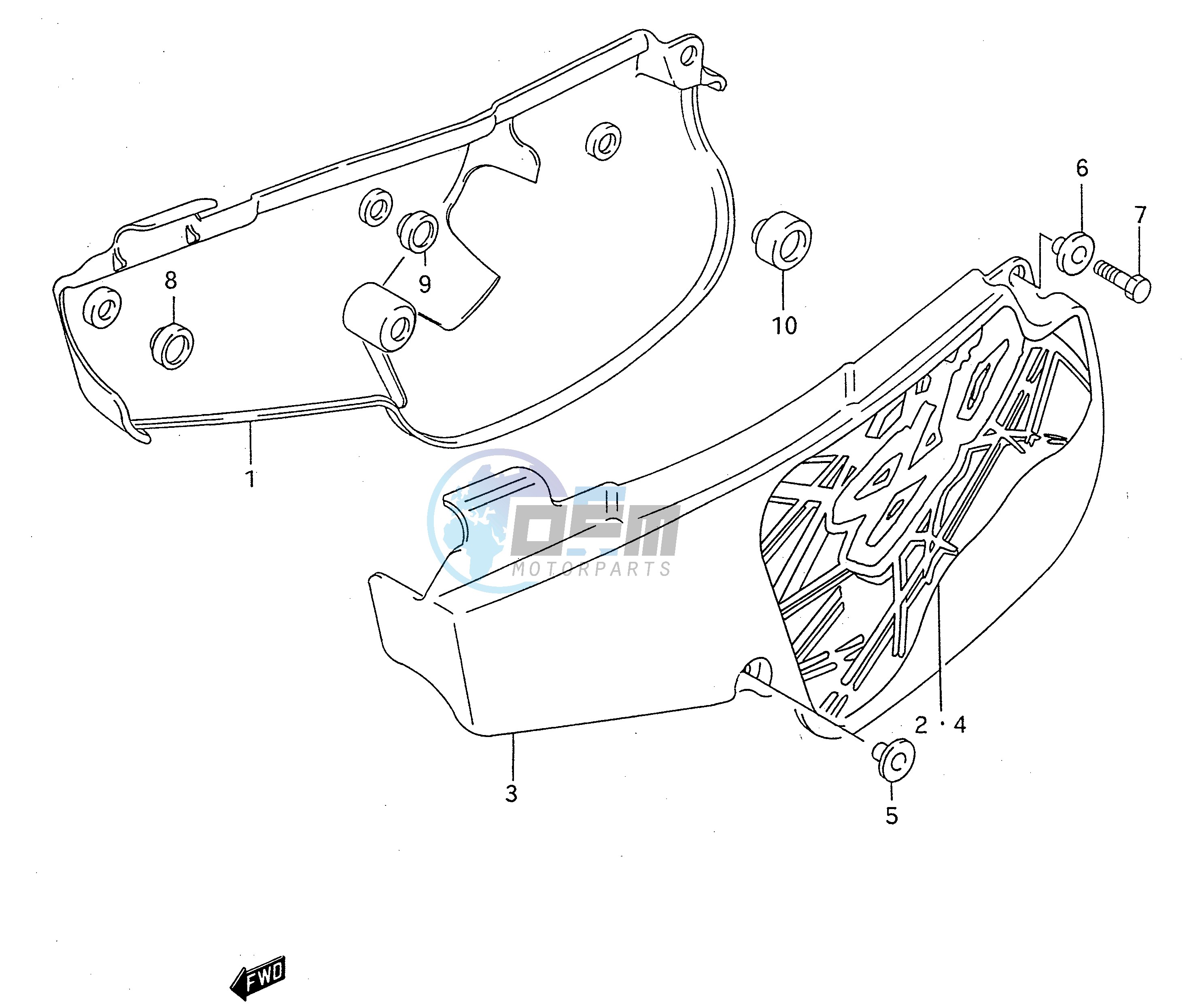 FRAME COVER (MODEL P R S)