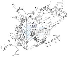 MP3 500 (USA) drawing Main cable harness