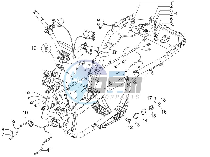 Main cable harness