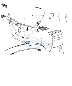 F6 (-A) 125 drawing CHASSIS ELECTRICAL EQUIPMENT