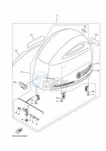 F175CETX drawing FAIRING-UPPER