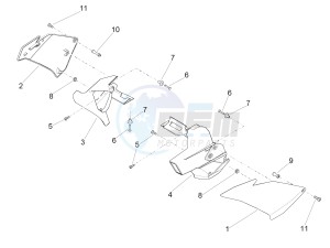 Tuono V4 1100 RR (USA-CND) USA-CND drawing Front body II