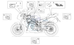 RSV 2 1000 drawing Decal and plate set