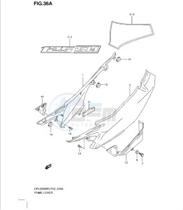 DR125SML0 drawing FRAME COVER (MODEL L0)