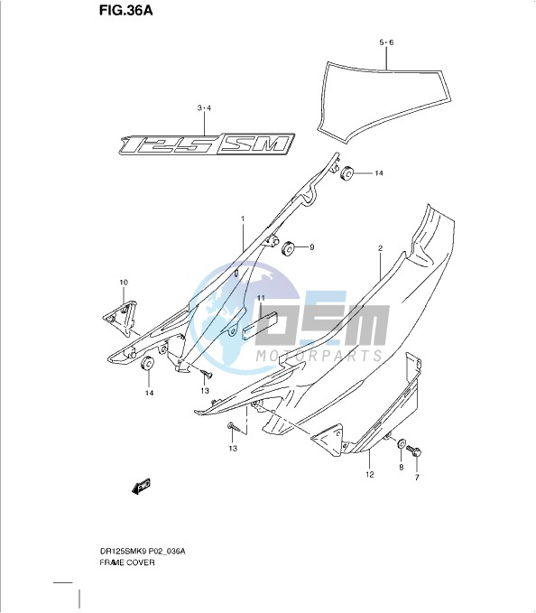 FRAME COVER (MODEL L0)