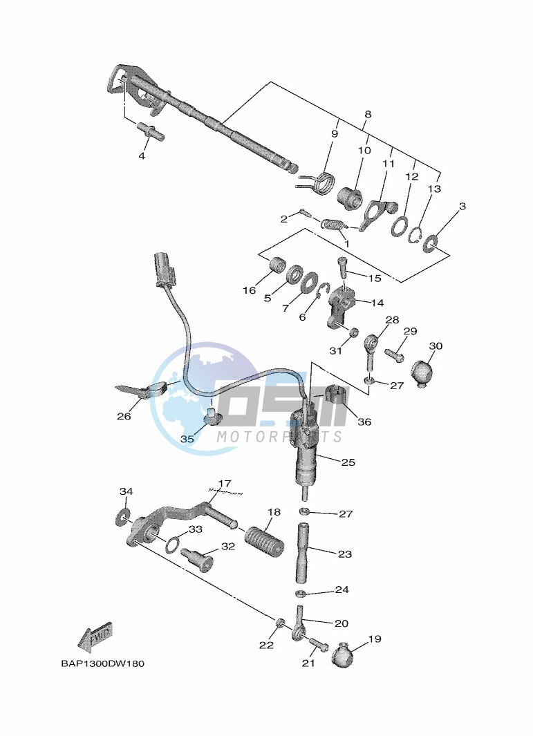 SHIFT SHAFT