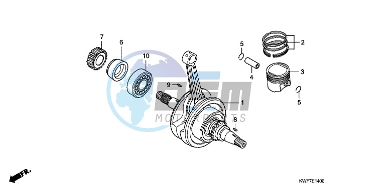 CRANKSHAFT/PISTON