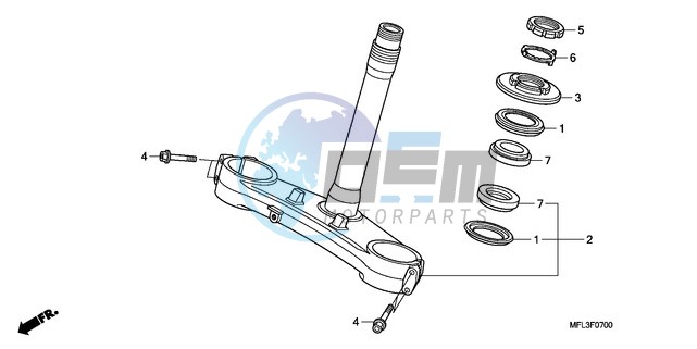 STEERING STEM