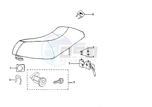 SV GEO - 50 cc drawing SADDLE