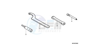 CRF450RB drawing TOOLS