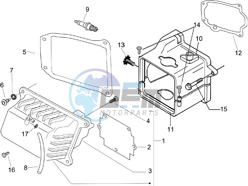 Cylinder head cover