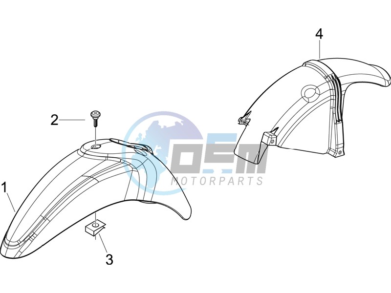 Wheel housing - Mudguard