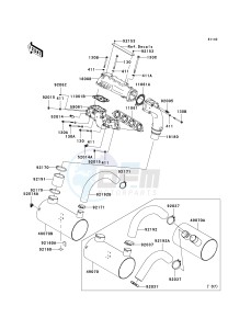 JT 1500 B [ULTRA 250X] (B7F-B8F) B7F drawing MUFFLER-- S- -