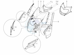 Typhoon 50 4T 4V E2 (NAFTA) USA drawing Front shield