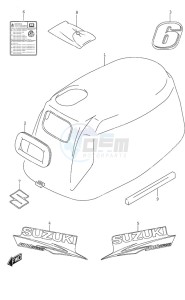 DF 6 drawing Engine Cover