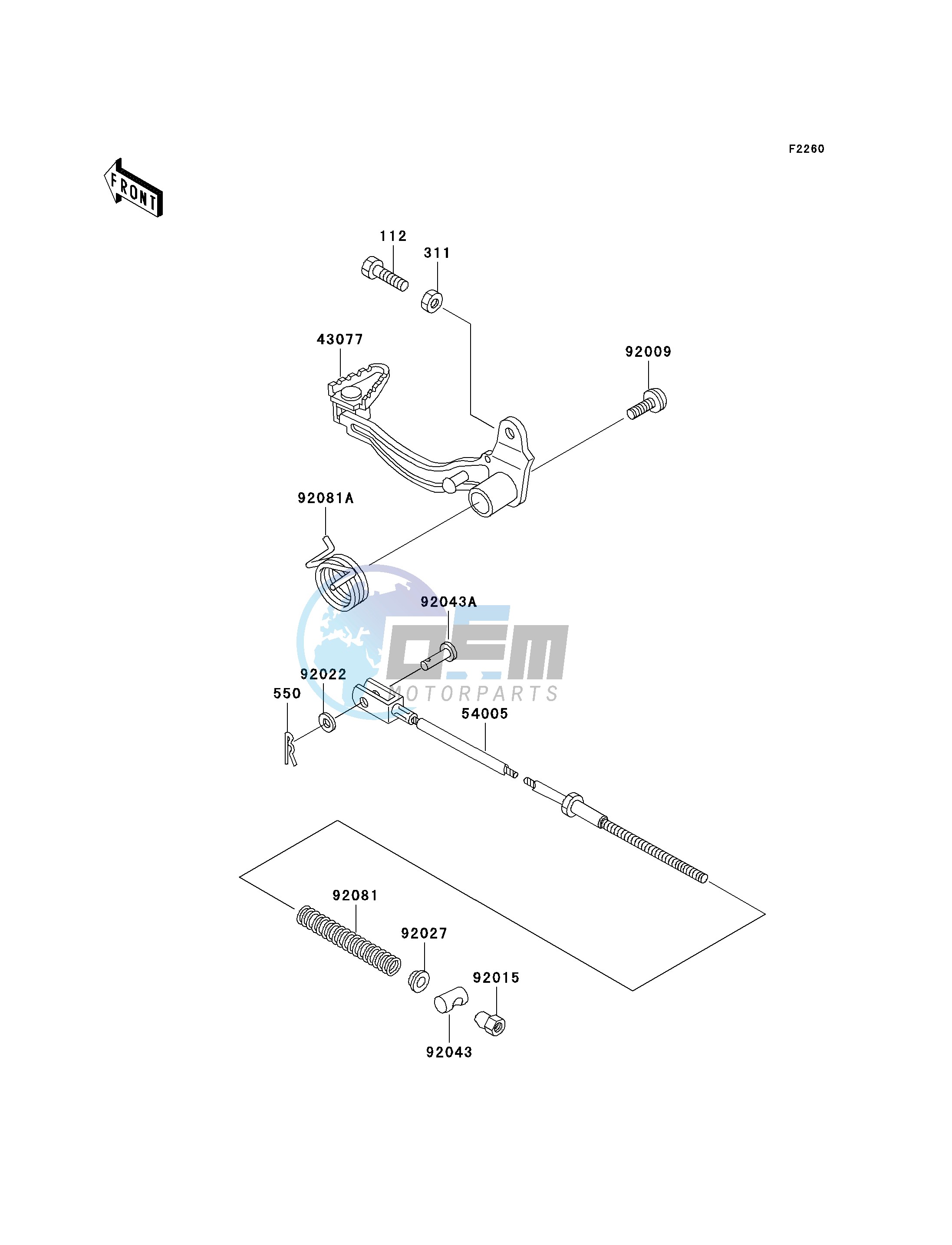 BRAKE PEDAL