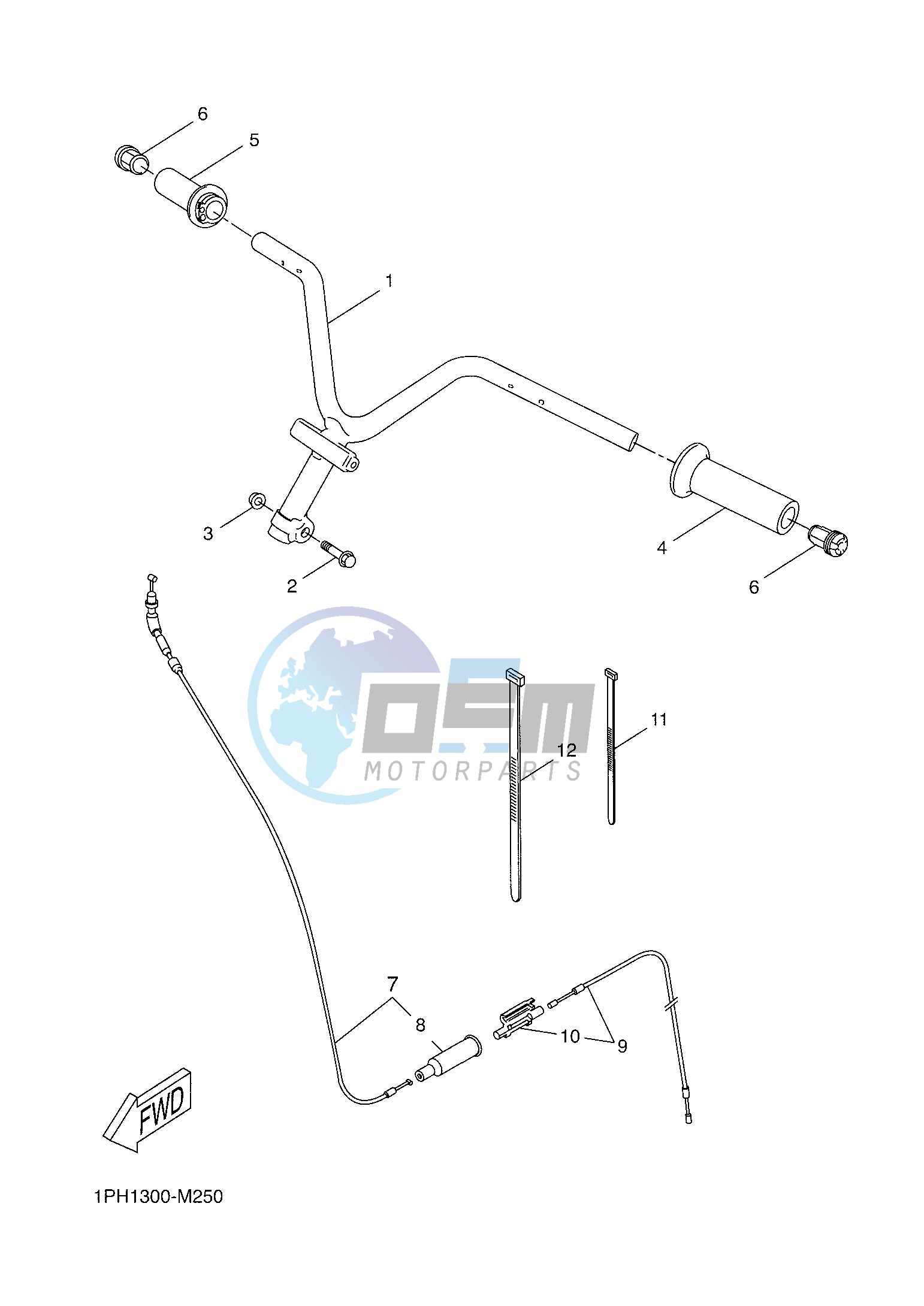 STEERING HANDLE & CABLE