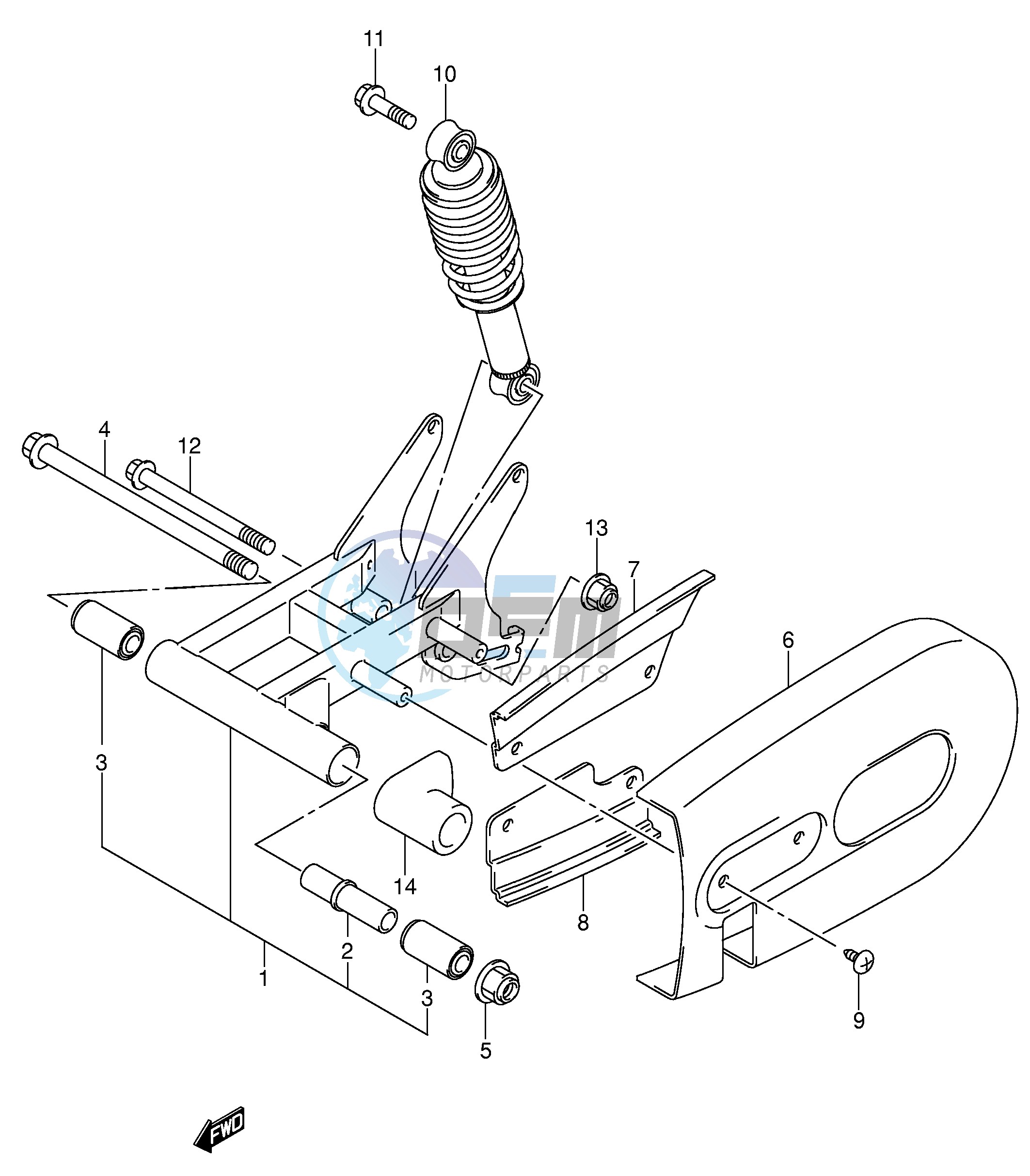 REAR SWINGINGARM